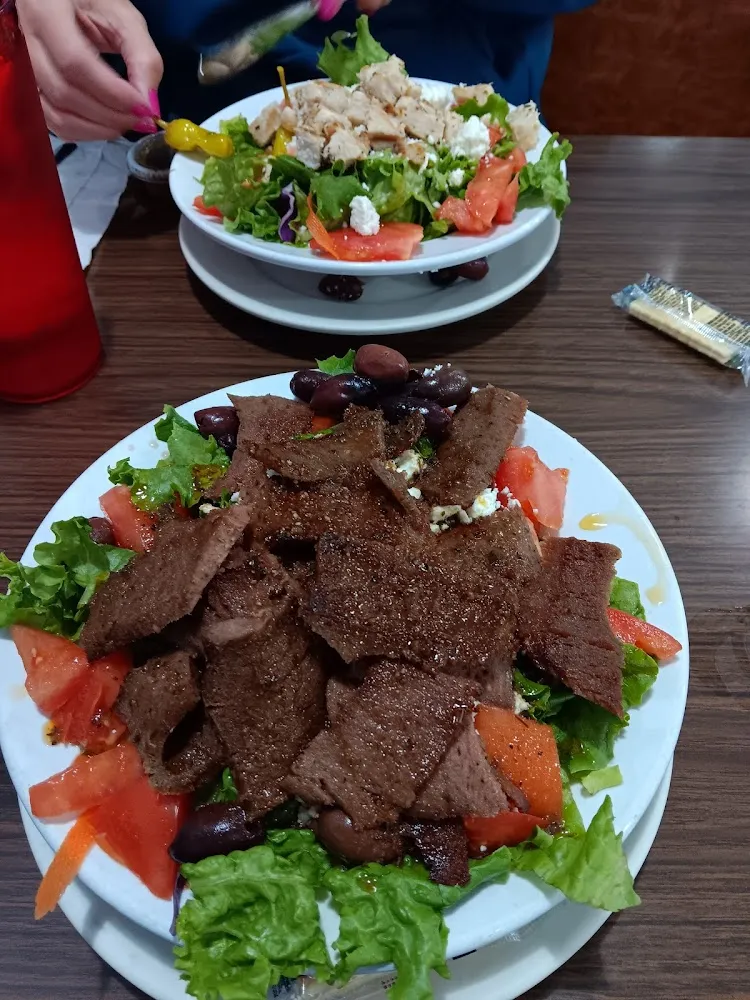 Greek Salad Gyro Salad
