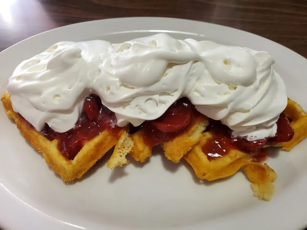 Strawberry Waffles